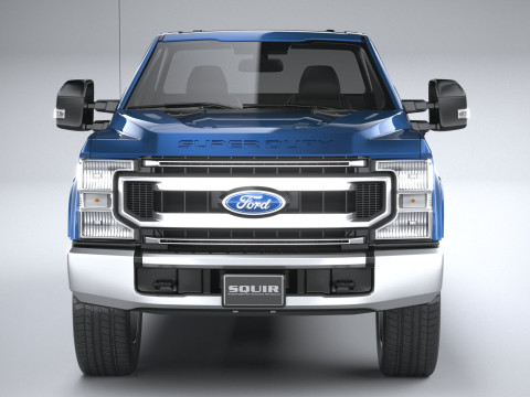 F-350 Super Duty XLT 2022 3D मॉडल