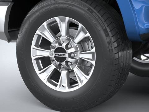 F-350 Super Duty XLT 2022 3D मॉडल