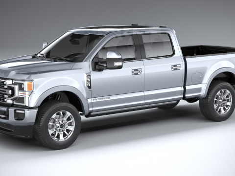 F350 Superduty Limited Edition 2022 3D Model