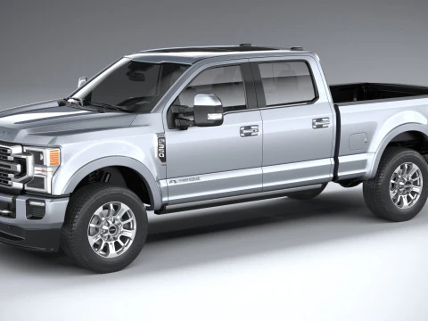F350 Superduty Edi&ccedil;&atilde;o Limitada 2022 Modelo 3D