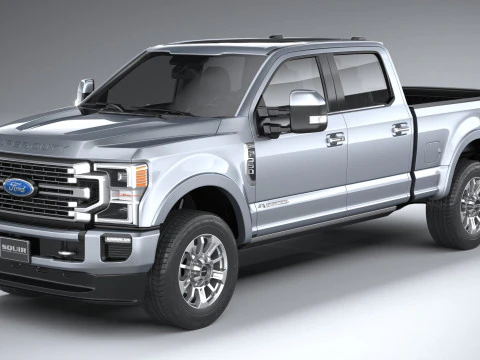 F350 Superduty Limited Edition 2022 3D Model