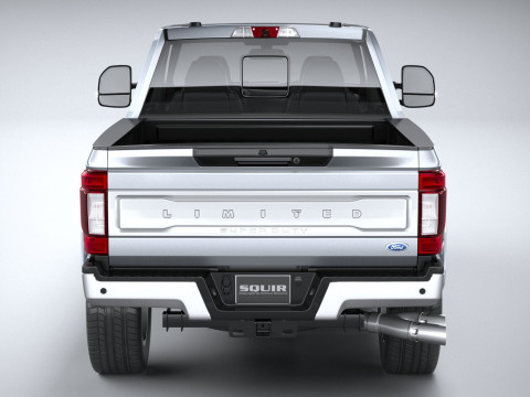 F350 Superduty Limited Edition 2022 Modelo 3D