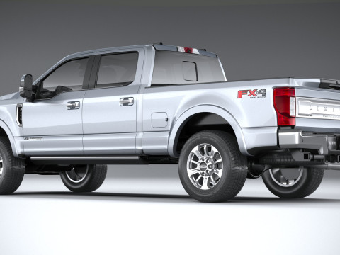 F350 Superduty Limited Edition 2022 Modelo 3D