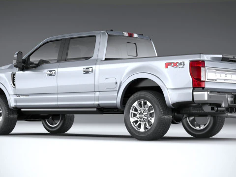 F350 Superduty Limited Edition 2022 3D Model