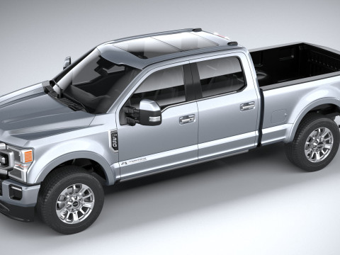 F350 Superduty Limited Edition 2022 Modelo 3D