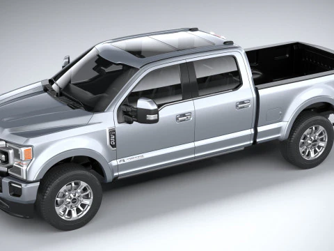 F350 Superduty Limited Edition 2022 3D Model