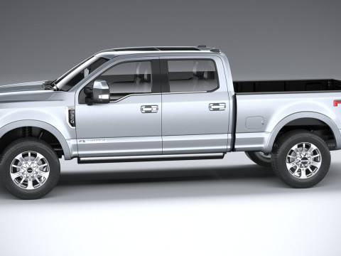 F350 Superduty Limited Edition 2022 Modelo 3D