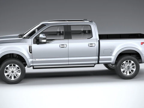 F350 Superduty Limited Edition 2022 3D Model