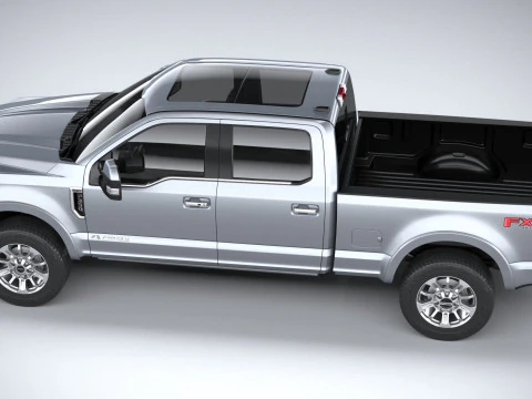 F350 Superduty Limited Edition 2022 3D Model