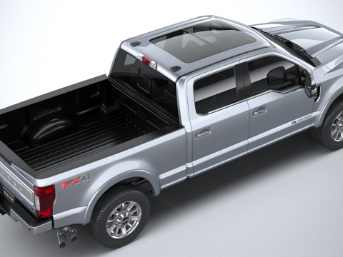 F350 Superduty Limited Edition 2022 Modelo 3D