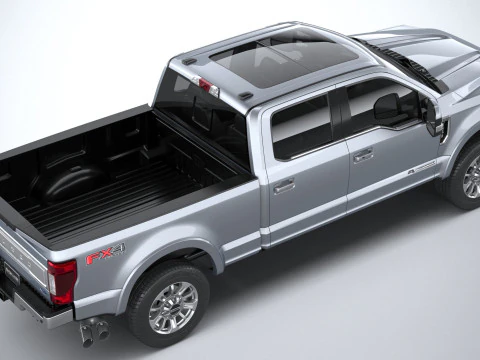 F350 Superduty Limited Edition 2022 3D Model