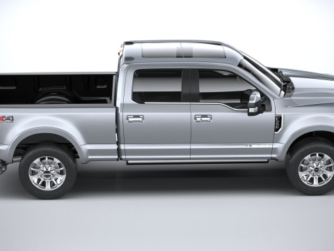 F350 Superduty Limited Edition 2022 Modelo 3D