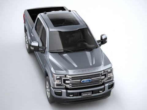 F350 Superduty Limited Edition 2022 3D Model