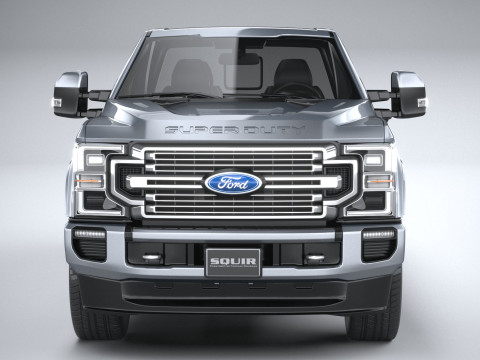 F350 Superduty Limited Edition 2022 Modelo 3D