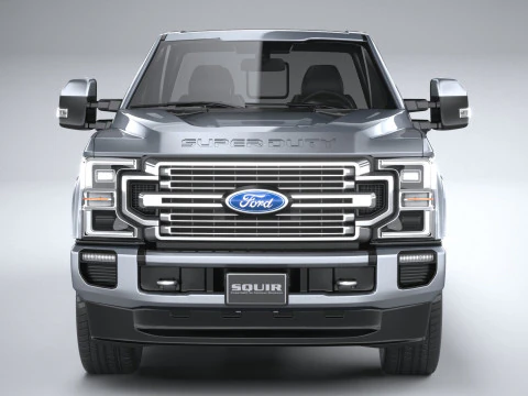 F350 Superduty Limited Edition 2022 3D Model