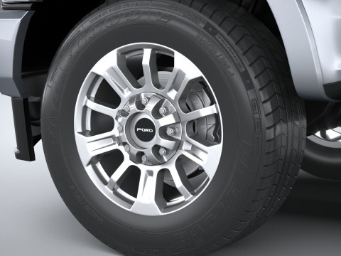 F350 Superduty Limited Edition 2022 Modelo 3D