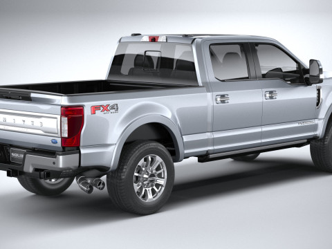 F350 Superduty Limited Edition 2022 Modelo 3D