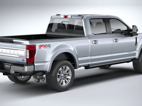 F350 Superduty Limited Edition 2022 3D Model