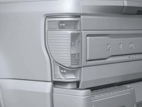 F350 Superduty Limited Edition 2022 3D Model