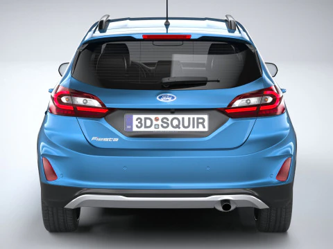 Fiesta Active 5-deurs 2022 3D Model