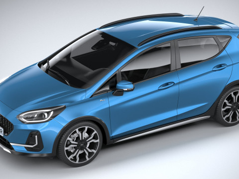 Fiesta Active 5-door 2022 3D Model