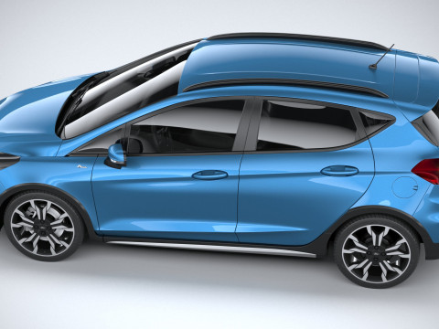 Fiesta Active 5-door 2022 3D Model
