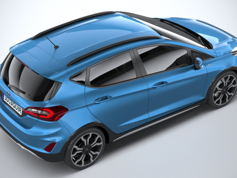 Fiesta Active 5-door 2022 3D Model