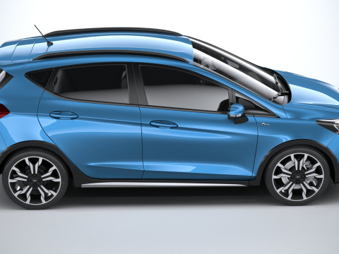 Fiesta Active 5-door 2022 3D Model