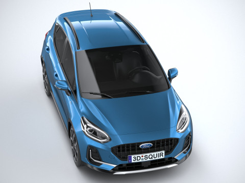 Fiesta Active 5-door 2022 3D Model