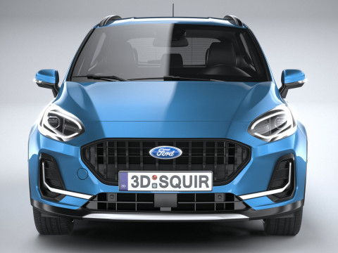 Fiesta Active 5-door 2022 3D Model