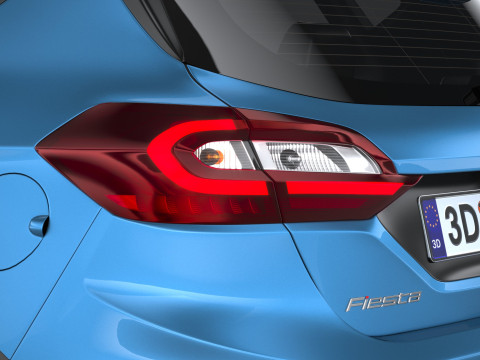 Fiesta Active 5-door 2022 3D Model