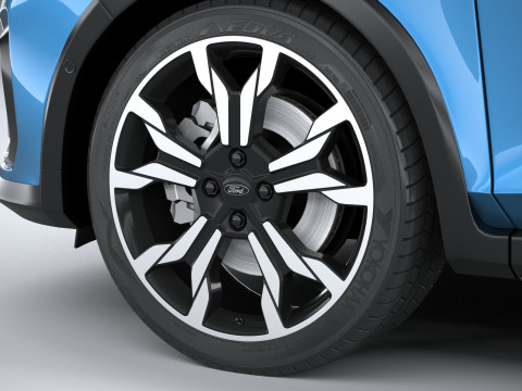 Fiesta Active 5-door 2022 3D Model