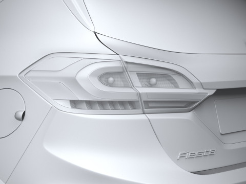 Fiesta Active 5-door 2022 3D Model