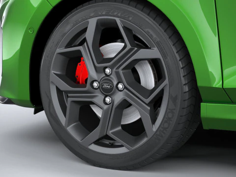 Fiesta ST 3-door 2022 3D Model