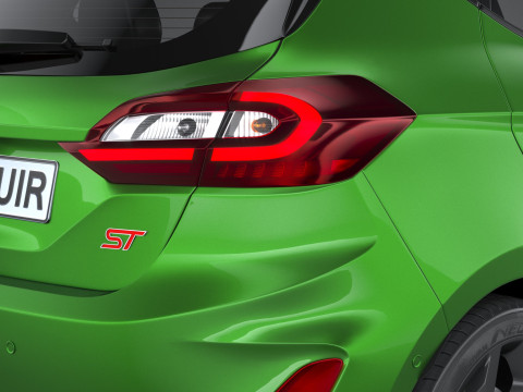 Fiesta ST 5-door 2022 3Dモデル
