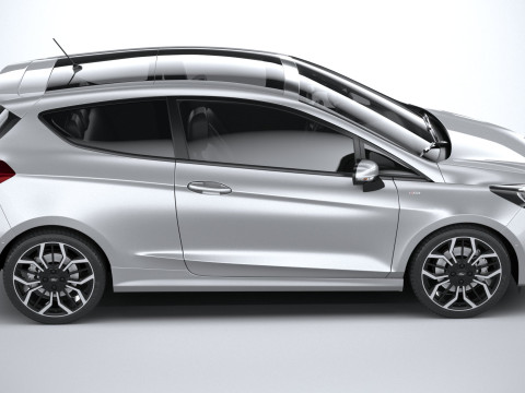 Fiesta ST-Line 3-door 2022 3D Модель