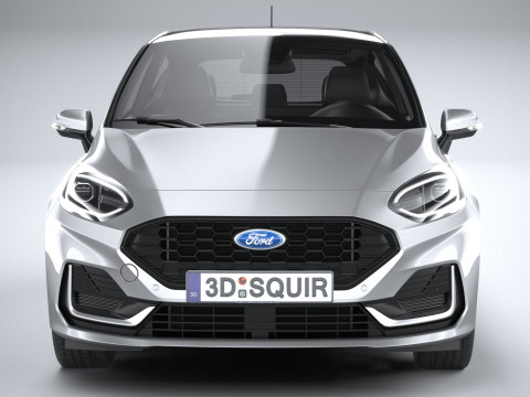 Fiesta ST-Line 3-door 2022 3D Модель