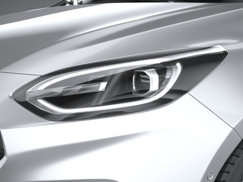 Fiesta ST-Line 3-door 2022 3D Модель