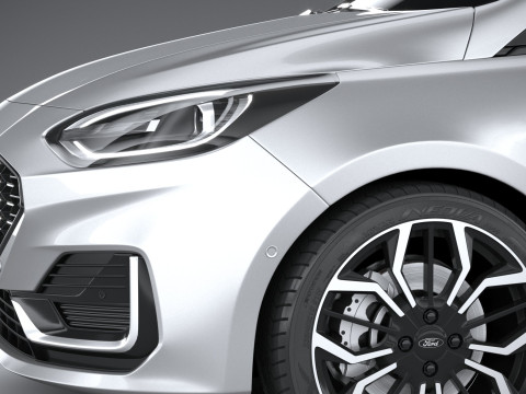 Fiesta ST-Line 5-door 2022 Modèle 3D