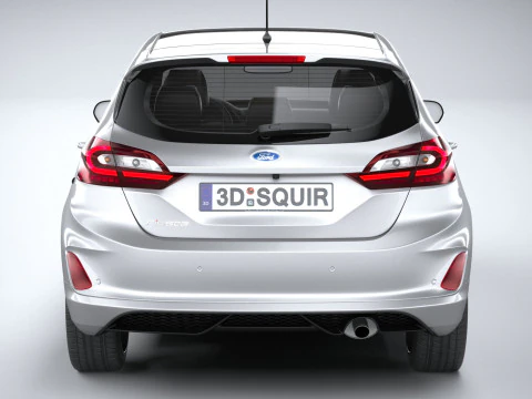 Fiesta ST-Line 5-door 2022 3D Model