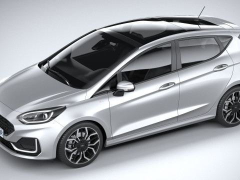 Fiesta ST-Line 5-door 2022 Modèle 3D