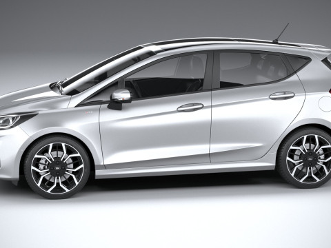 Fiesta ST-Line 5-door 2022 Modèle 3D