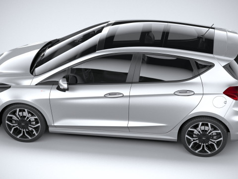 Fiesta ST-Line 5-door 2022 Modèle 3D