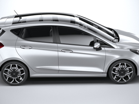 Fiesta ST-Line 5-door 2022 Modèle 3D