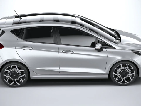 Fiesta ST-Line 5-door 2022 3D Model