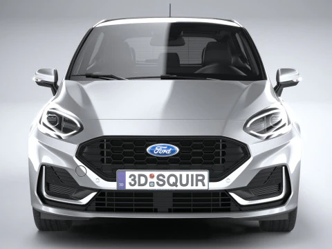Fiesta ST-Line 5-door 2022 3D Model