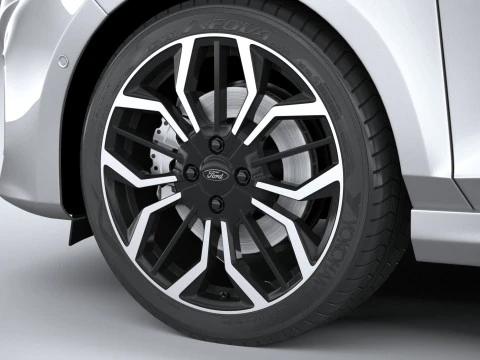Fiesta ST-Line 5-door 2022 3D Model