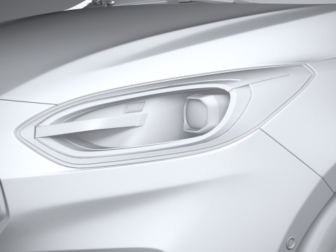 Fiesta ST-Line 5-door 2022 Modèle 3D