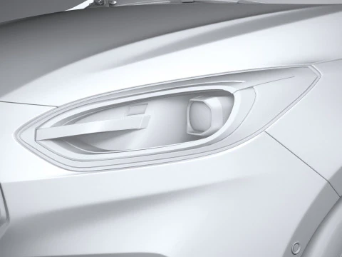 Fiesta ST-Line 5-door 2022 3D Model