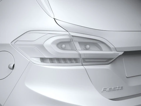 Fiesta ST-Line 5-door 2022 3D Model